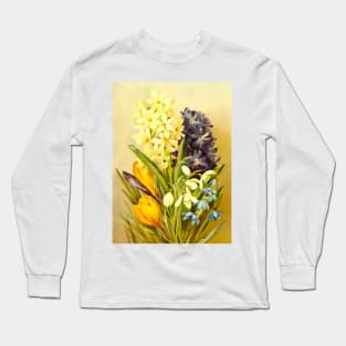 leaves and flowers Long Sleeve T-Shirt